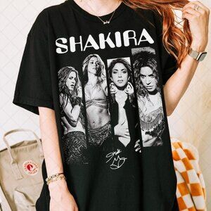 Shakira Concert Tour 2025 T-Shirt, Retro Shakira Fan Music Tee